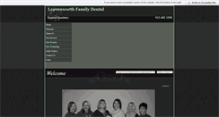 Desktop Screenshot of leavenworthfamilydental.com